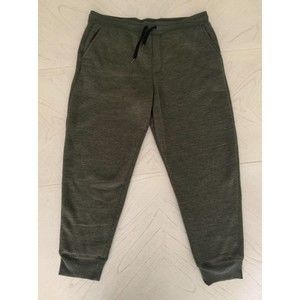 Mens Thermal Sherpa Lined Jogger Jogging Pants Winter Casual Sport Warm Trousers